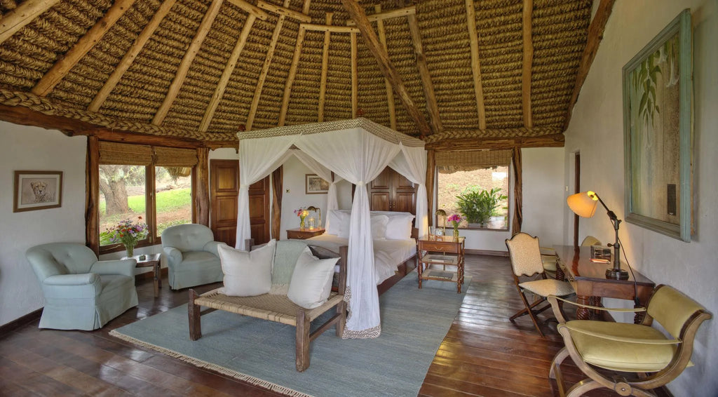 Elewana Collection Kifaru House at Elewana Kifaru House, Lewa Conservancy, Kenya.