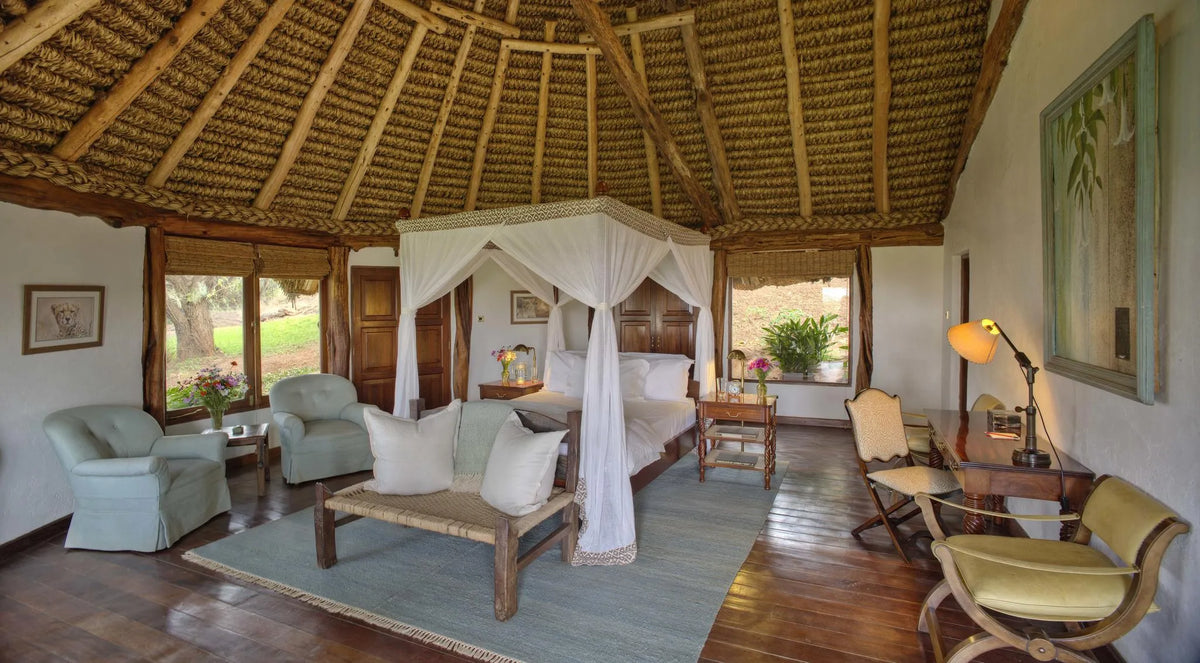 Elewana Collection Kifaru House at Elewana Kifaru House, Lewa Conservancy, Kenya.