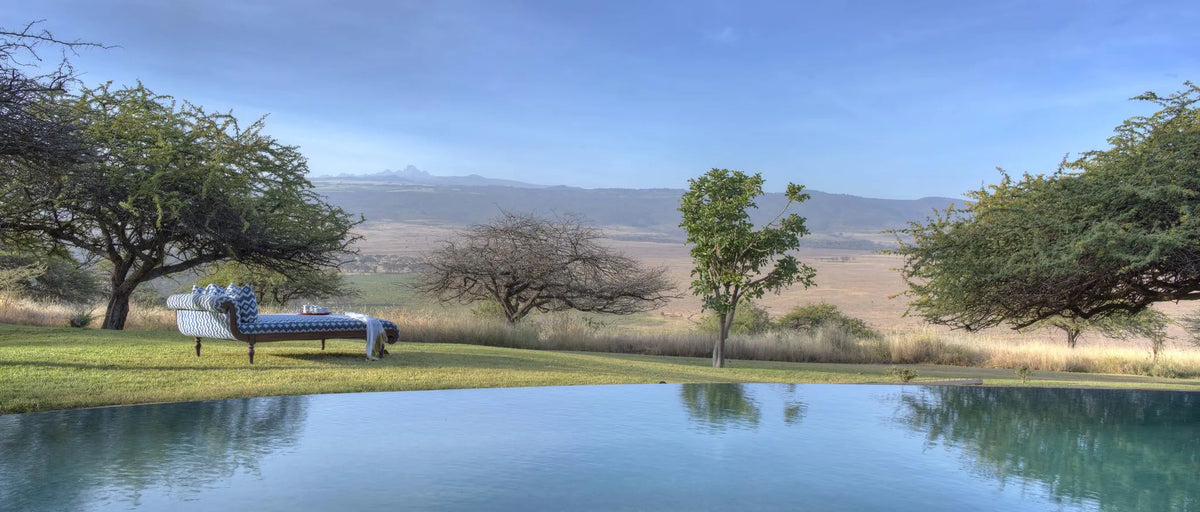 Elewana Collection Kifaru House at Elewana Kifaru House, Lewa Conservancy, Kenya.