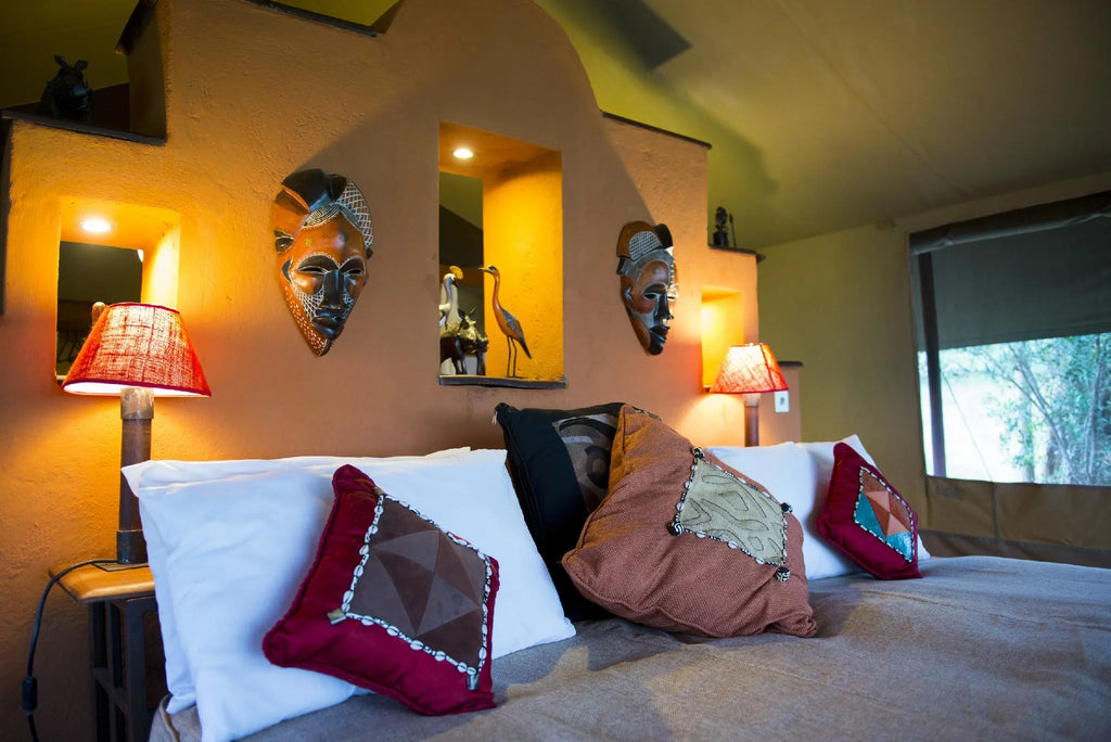 Deluxe tent 12b at Kilima Camp, Mara North Conservancy, Kenya.