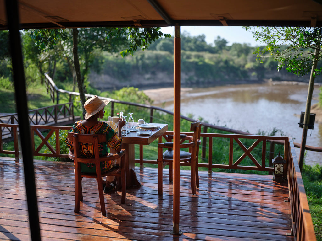 View from the deck of the confluence