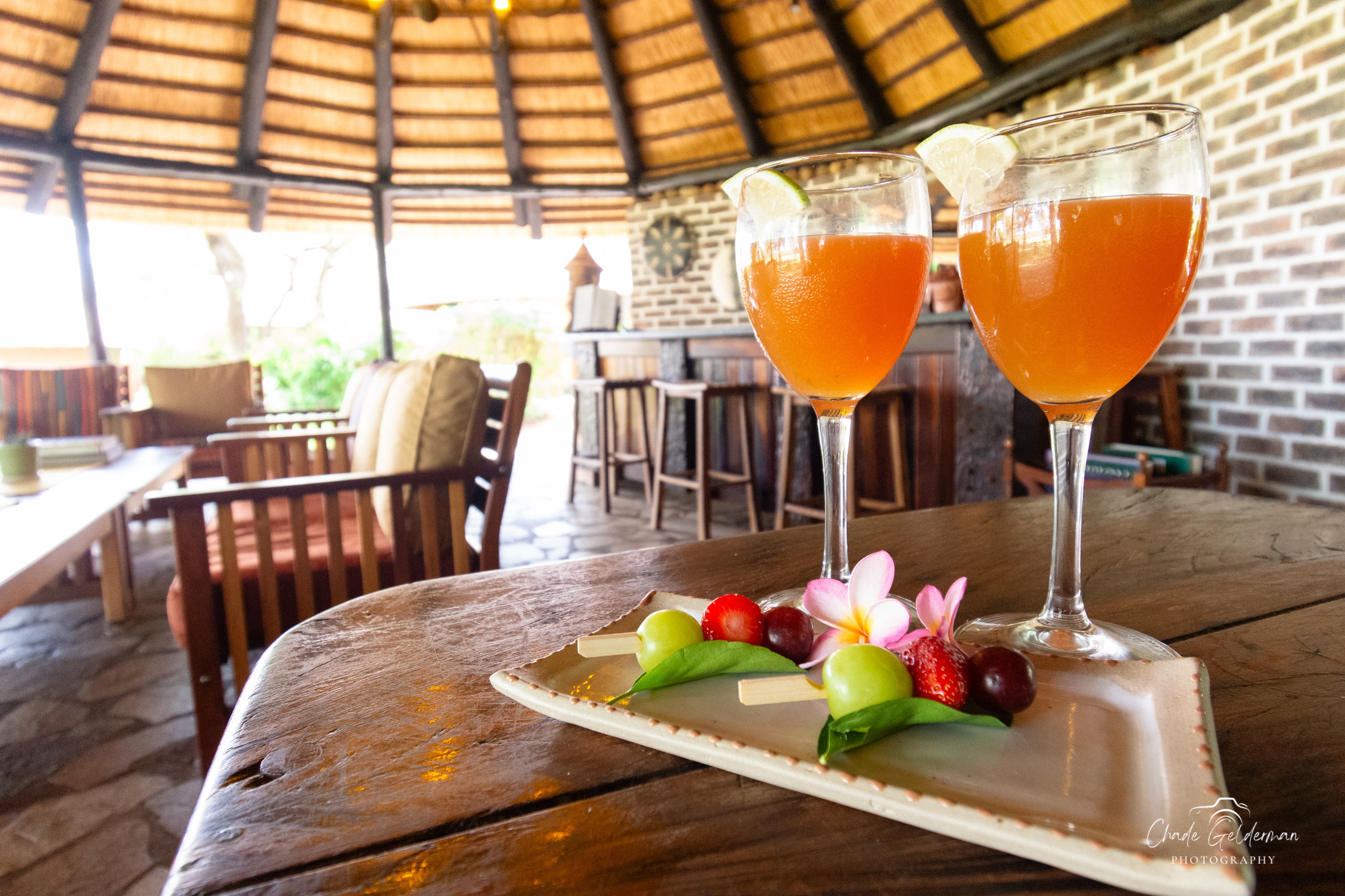Welcome drinks