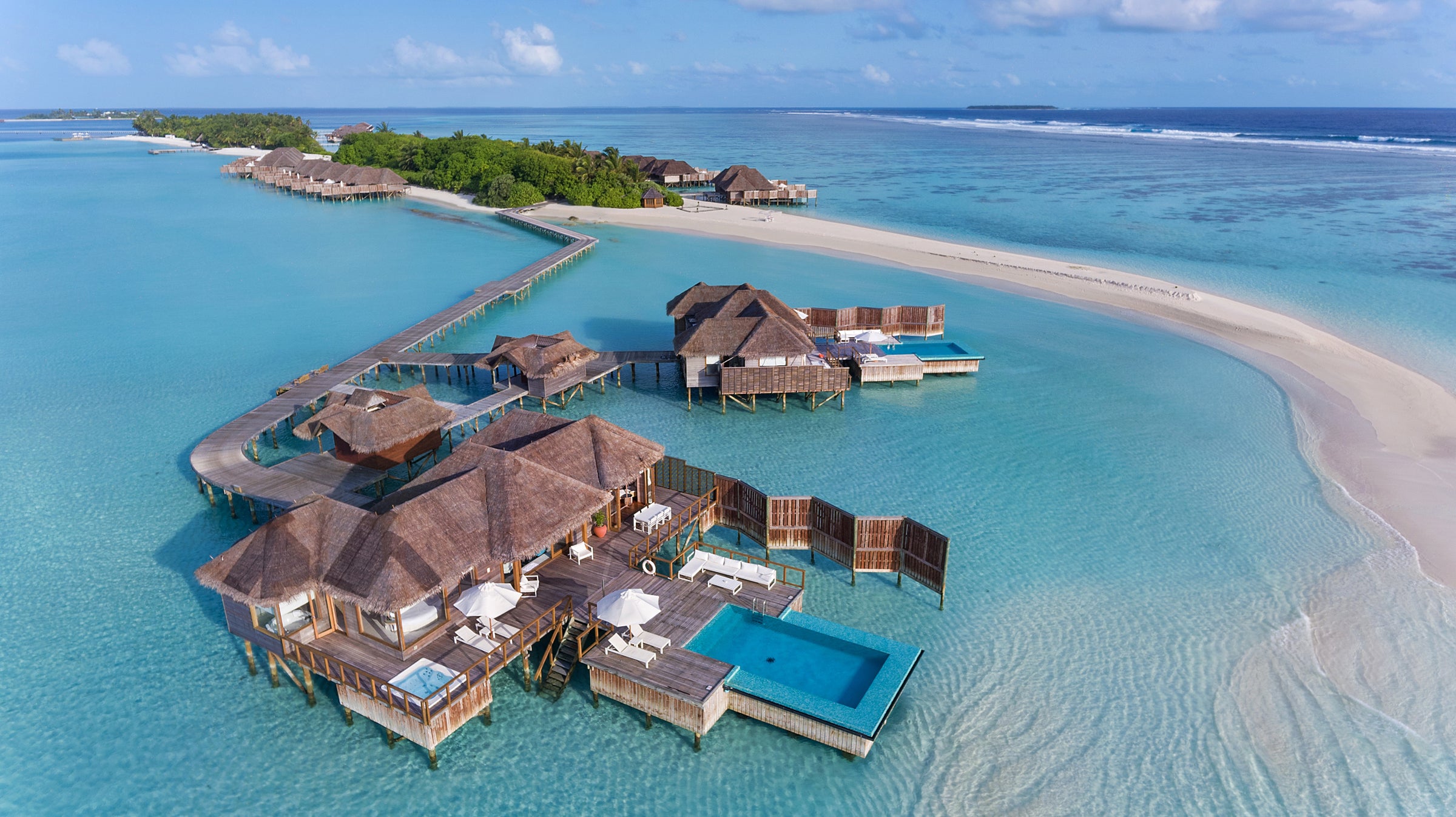 TWO BEDROOM RANGALI OCEAN PAVILION WITH POOL