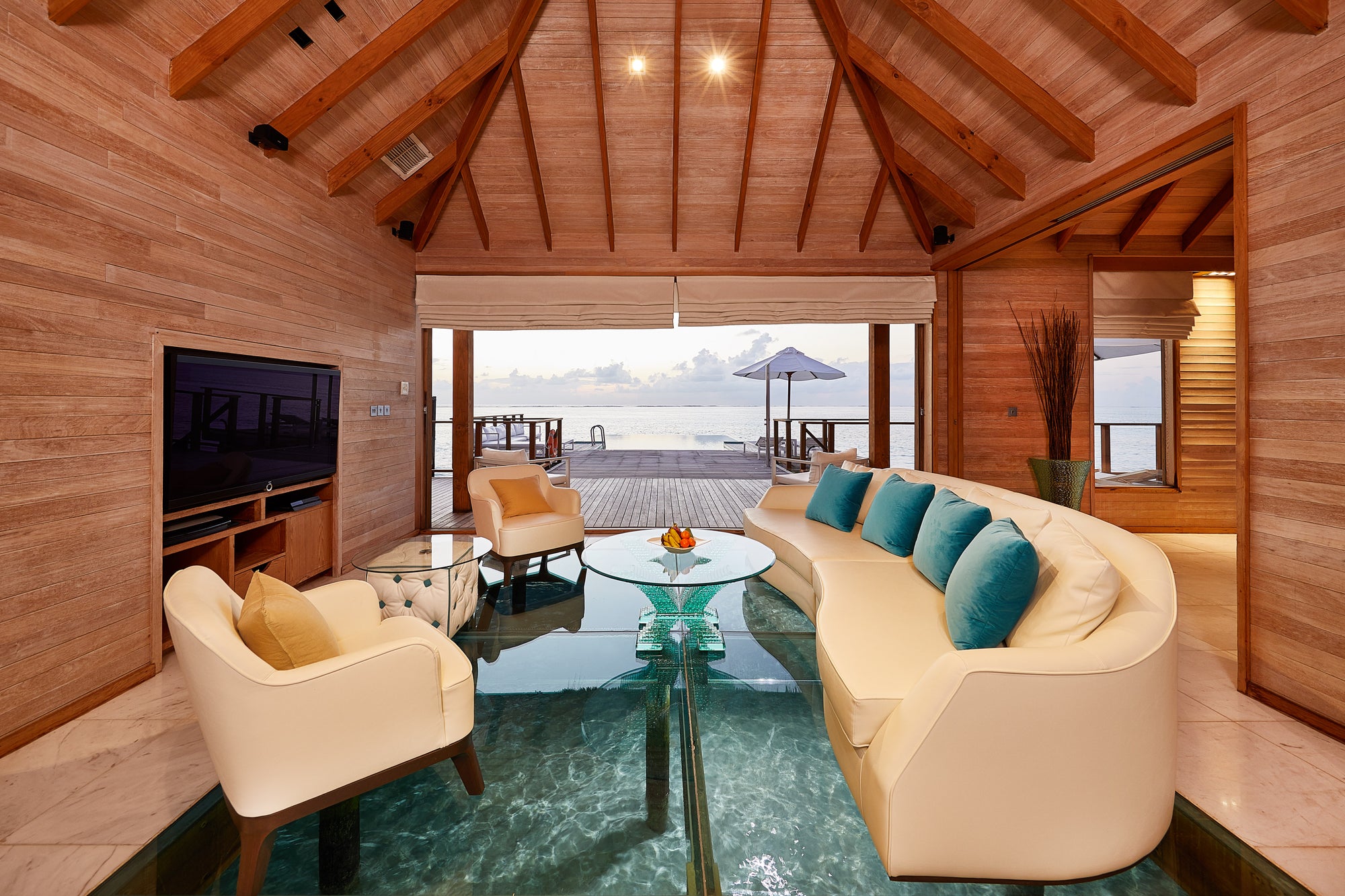 TWO BEDROOM RANGALI OCEAN PAVILION WITH POOL
