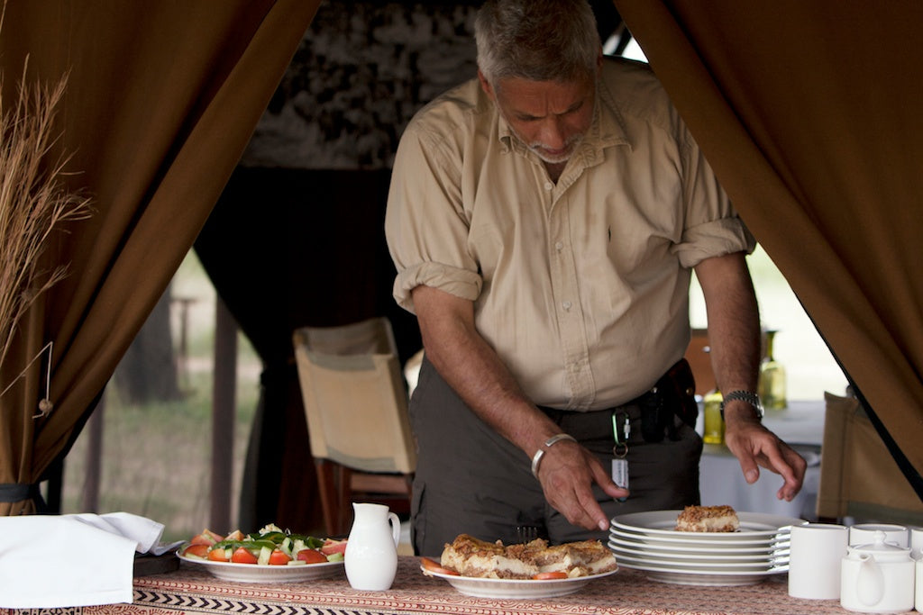 Serian's Serengeti South - Our Dining Table
