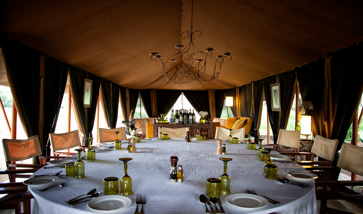Serian's Serengeti South - Our Dining Table