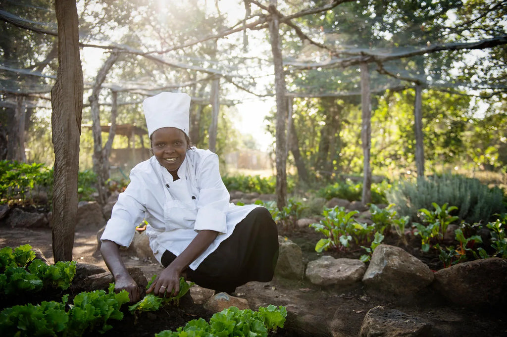 Farm to table at Ngare Serian, Mara North Conservancy, Kenya.