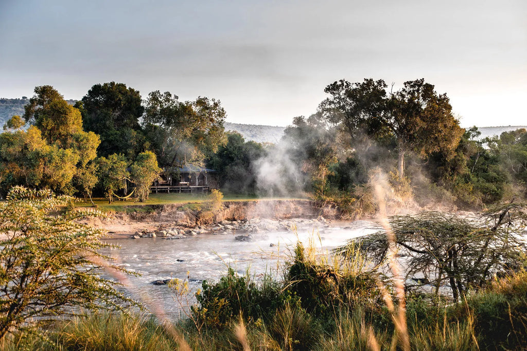 Ngare from across the river at Ngare Serian, Mara North Conservancy, Kenya.