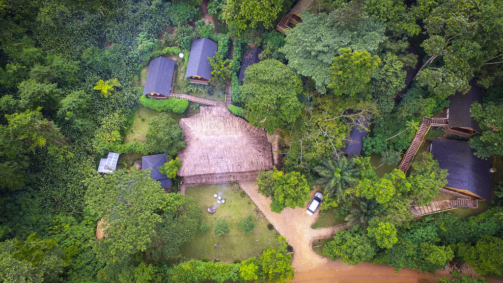 Buhoma Lodge - Aerial View
