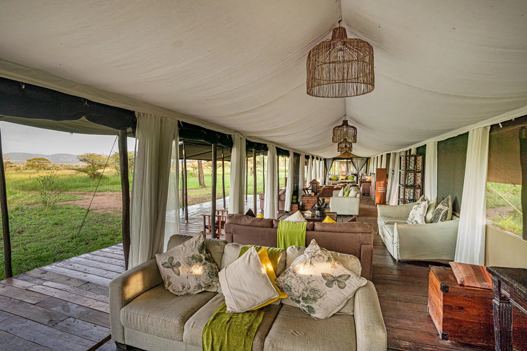 Lemala Ewanjan Tented Camp at Lemala Ewanjan Tented Camp, Central Serengeti, Tanzania.