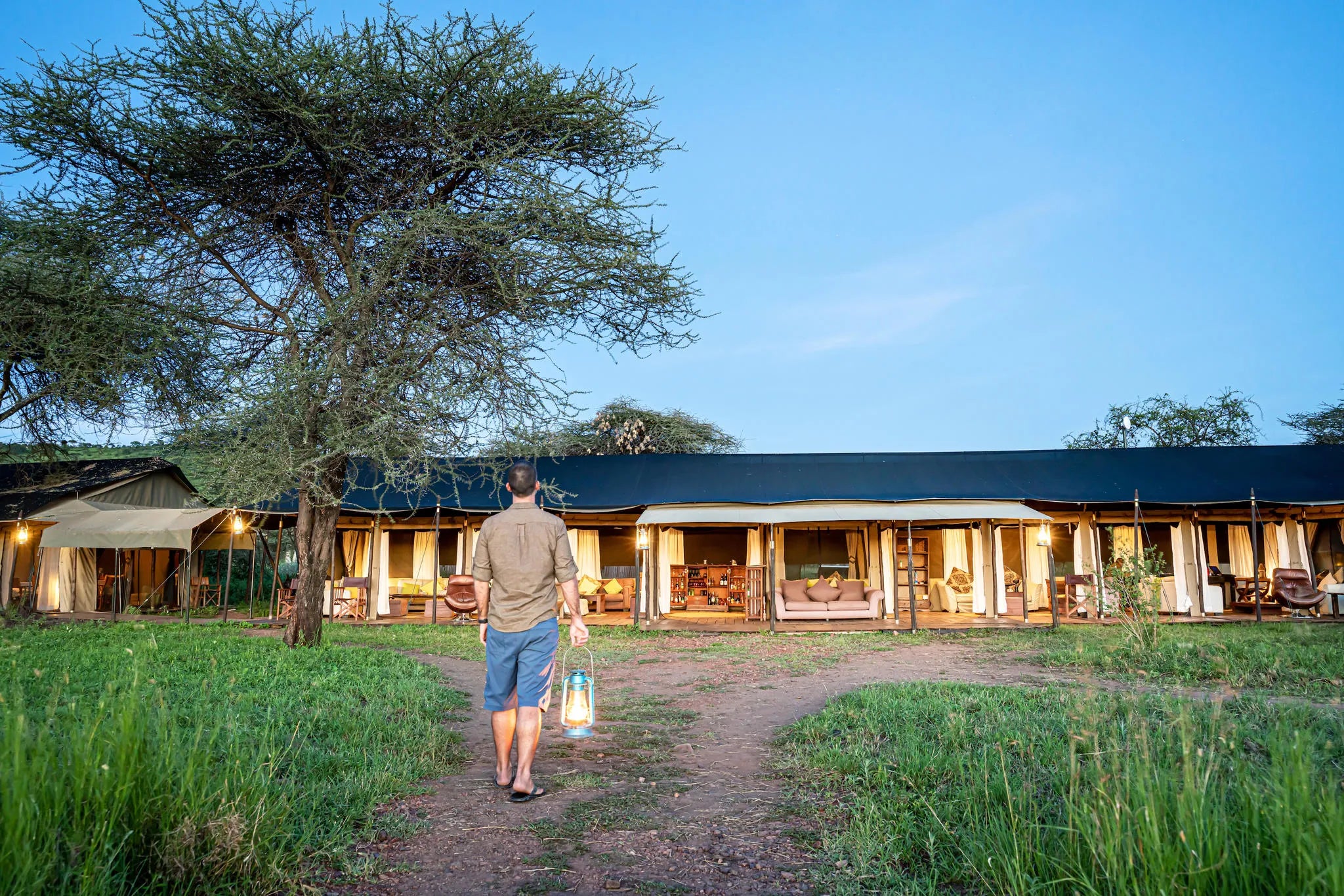 Lemala Ewanjan Tented Camp at Lemala Ewanjan Tented Camp, Central Serengeti, Tanzania.