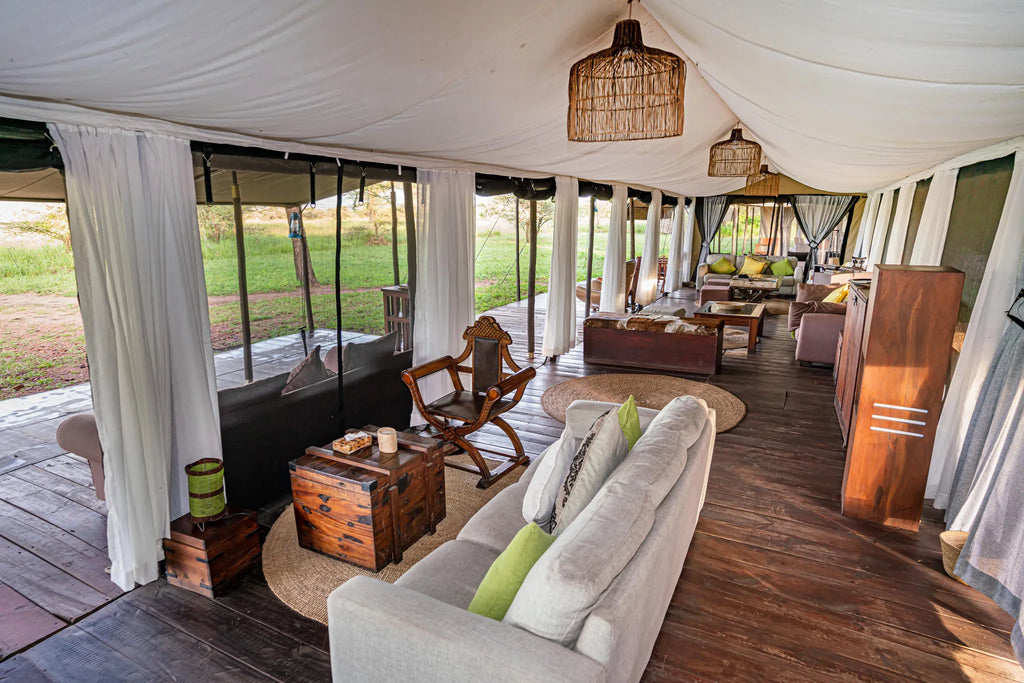 Lemala Ewanjan Tented Camp at Lemala Ewanjan Tented Camp, Central Serengeti, Tanzania.