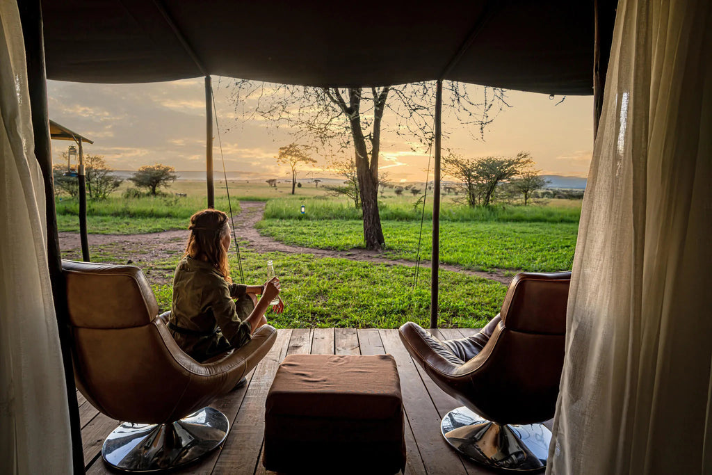 Lemala Ewanjan Tented Camp at Lemala Ewanjan Tented Camp, Central Serengeti, Tanzania.