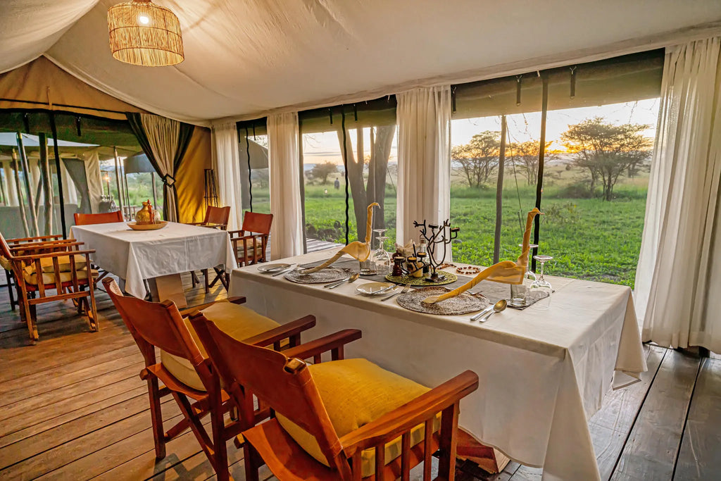 Lemala Ewanjan Tented Camp at Lemala Ewanjan Tented Camp, Central Serengeti, Tanzania.