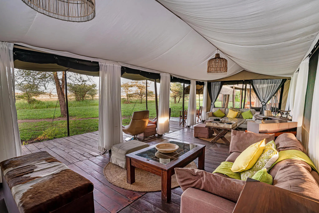 Lemala Ewanjan Tented Camp at Lemala Ewanjan Tented Camp, Central Serengeti, Tanzania.