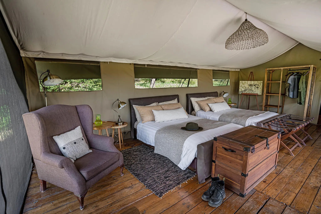 Lemala Ewanjan Tented Camp at Lemala Ewanjan Tented Camp, Central Serengeti, Tanzania.