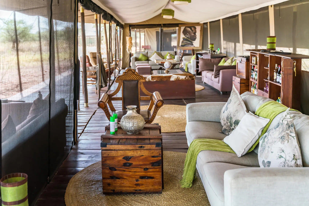 Lemala Ewanjan Tented Camp at Lemala Ewanjan Tented Camp, Central Serengeti, Tanzania.