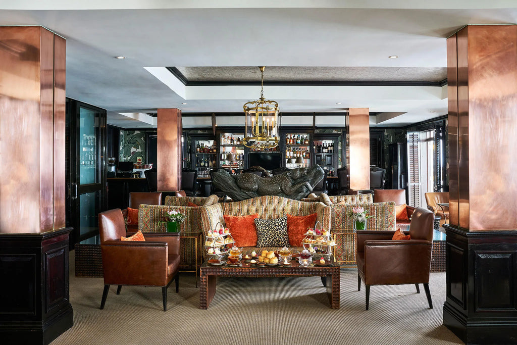 Leopard Bar at Twelve Apostles Hotel & Spa, Cape Town, South Africa.