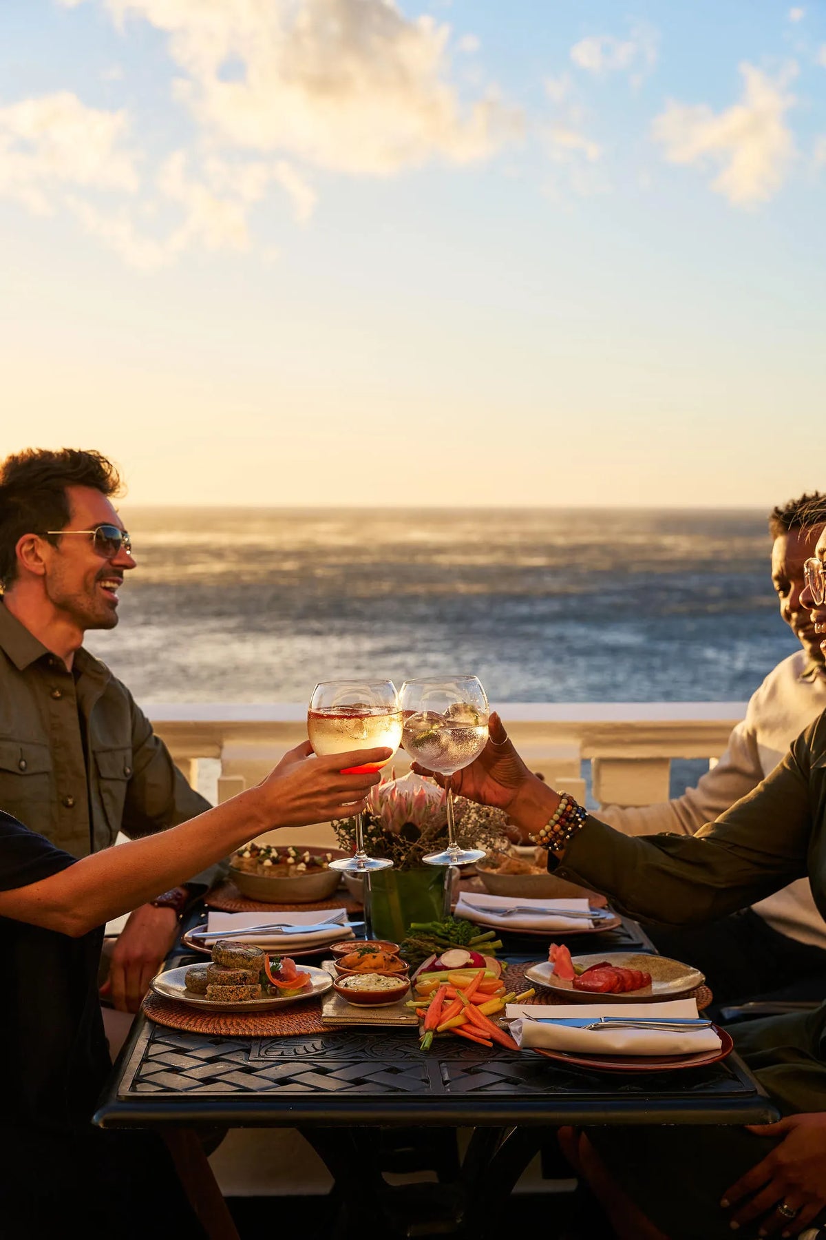 Leopard Bar Terrace at Twelve Apostles Hotel & Spa, Cape Town, South Africa.