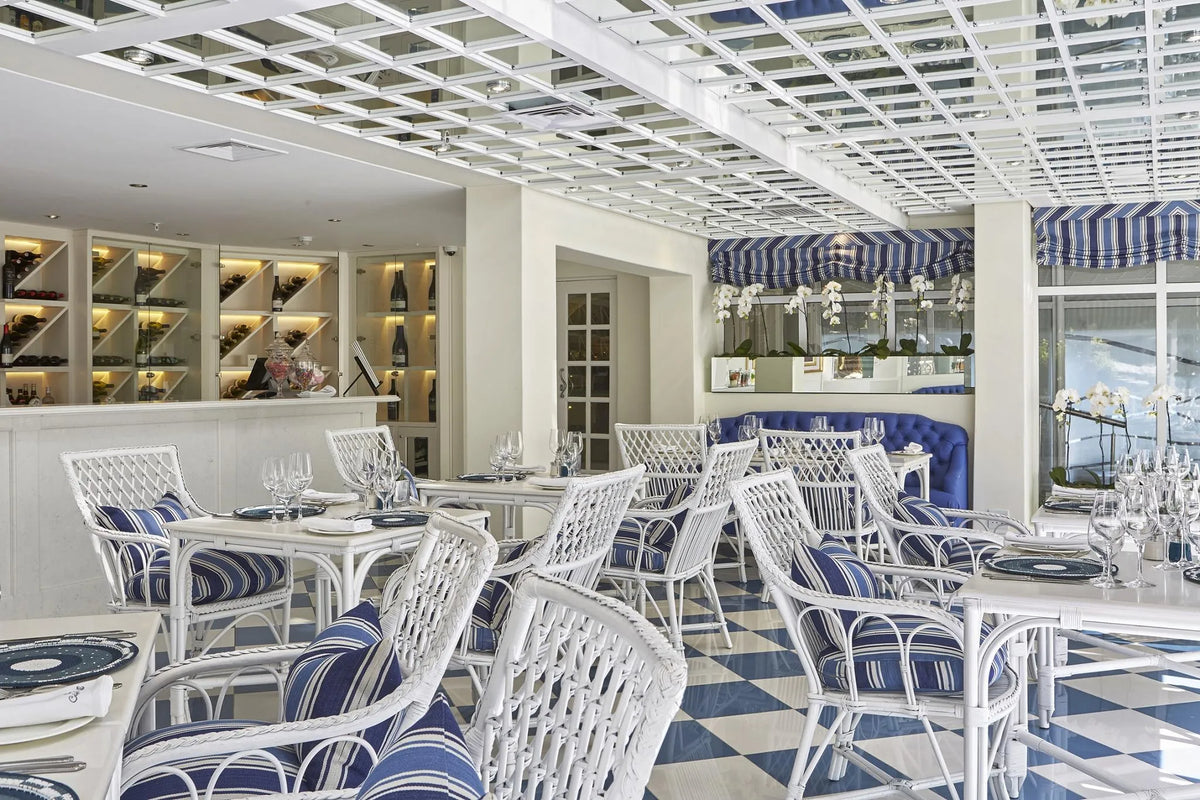Cafe Grill at Twelve Apostles Hotel & Spa, Cape Town, South Africa.