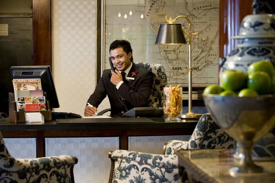 Lobby 2 at Twelve Apostles Hotel & Spa, Cape Town, South Africa.