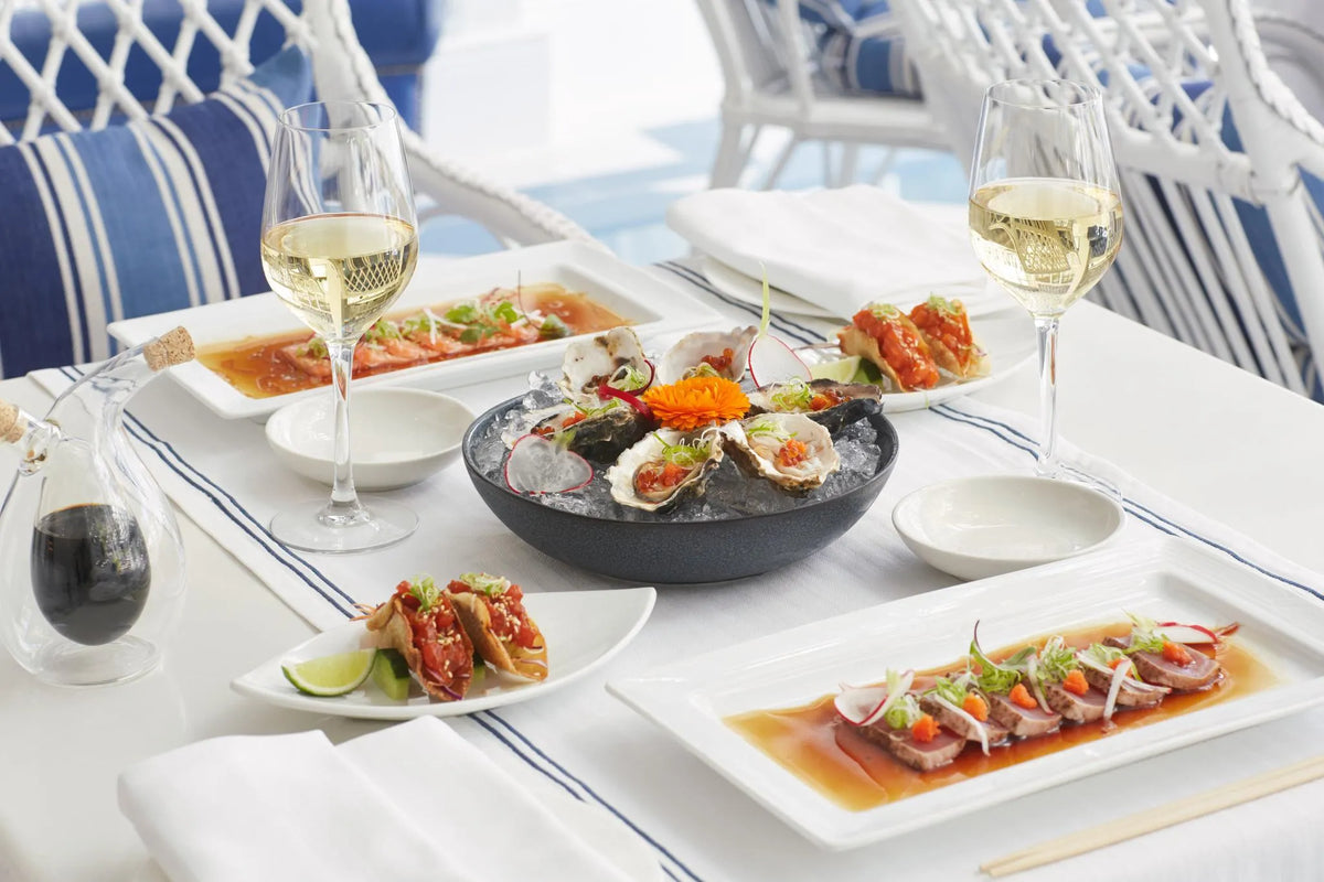 Cafe Grill Sushi at Twelve Apostles Hotel & Spa, Cape Town, South Africa.