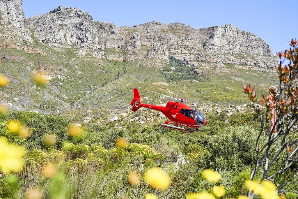 Helipad 3 at Twelve Apostles Hotel & Spa, Cape Town, South Africa.