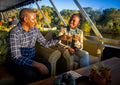 Celebrate a spectacular sunset on the Zambezi River