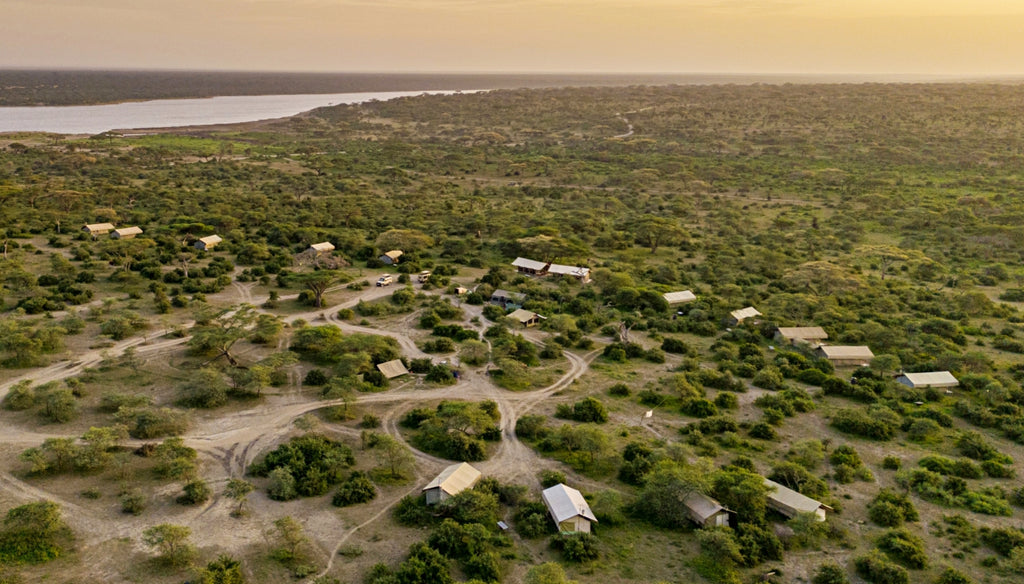 Aerial View of the Camp
