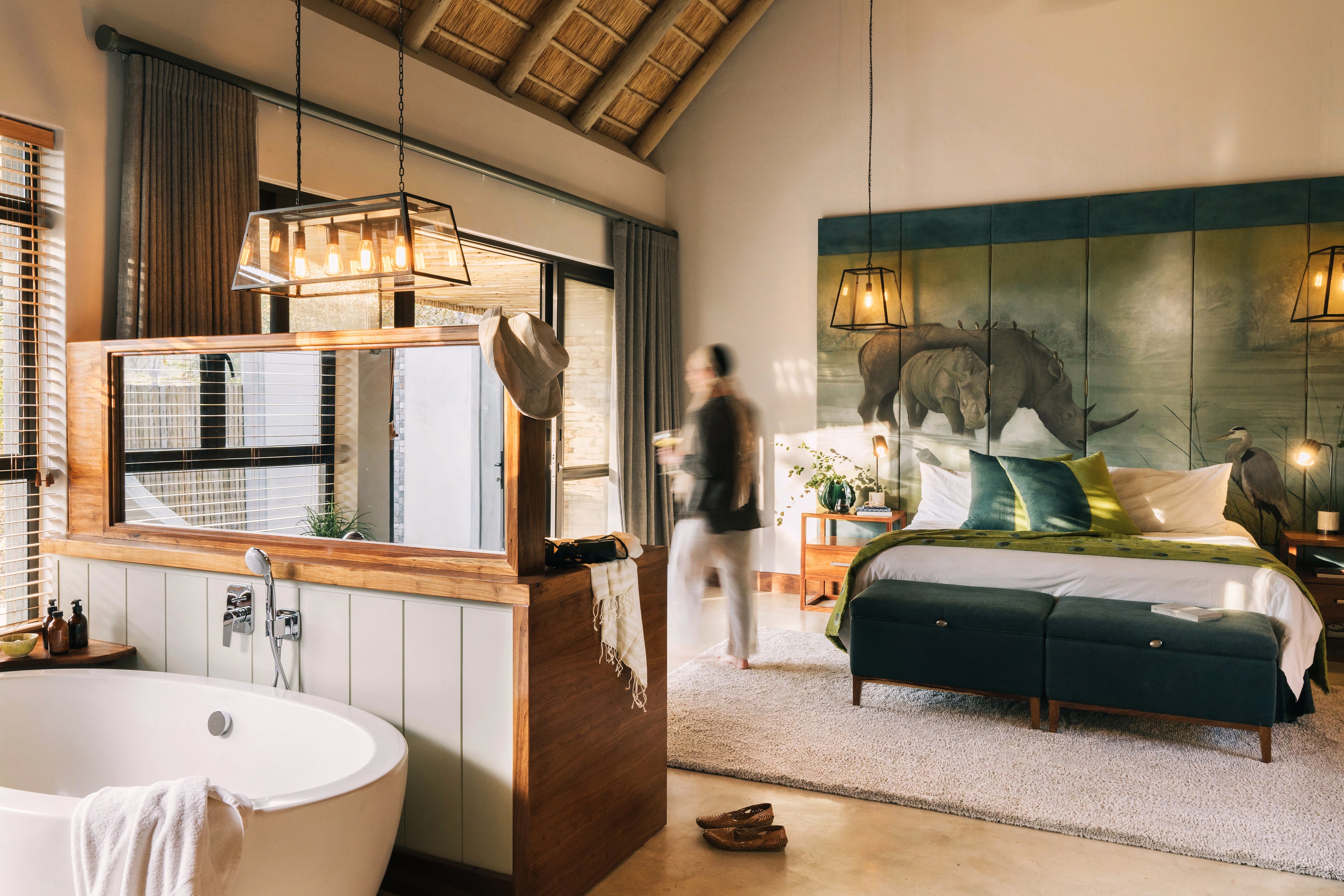 Simbavati Camp George Luxury Suite Bathroom