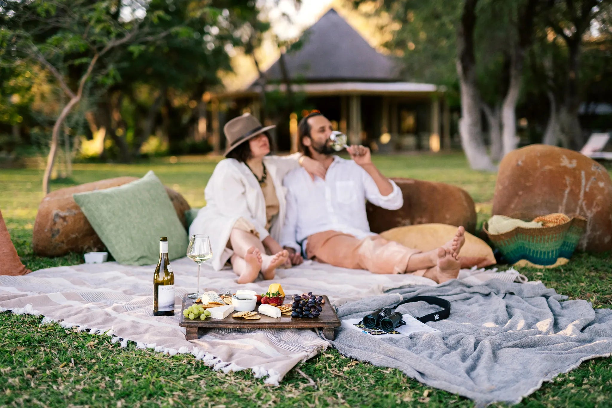 Simbavati Camp George Picnic at Simbavati Camp George, Klaserie Private Game Reserve, South Africa.