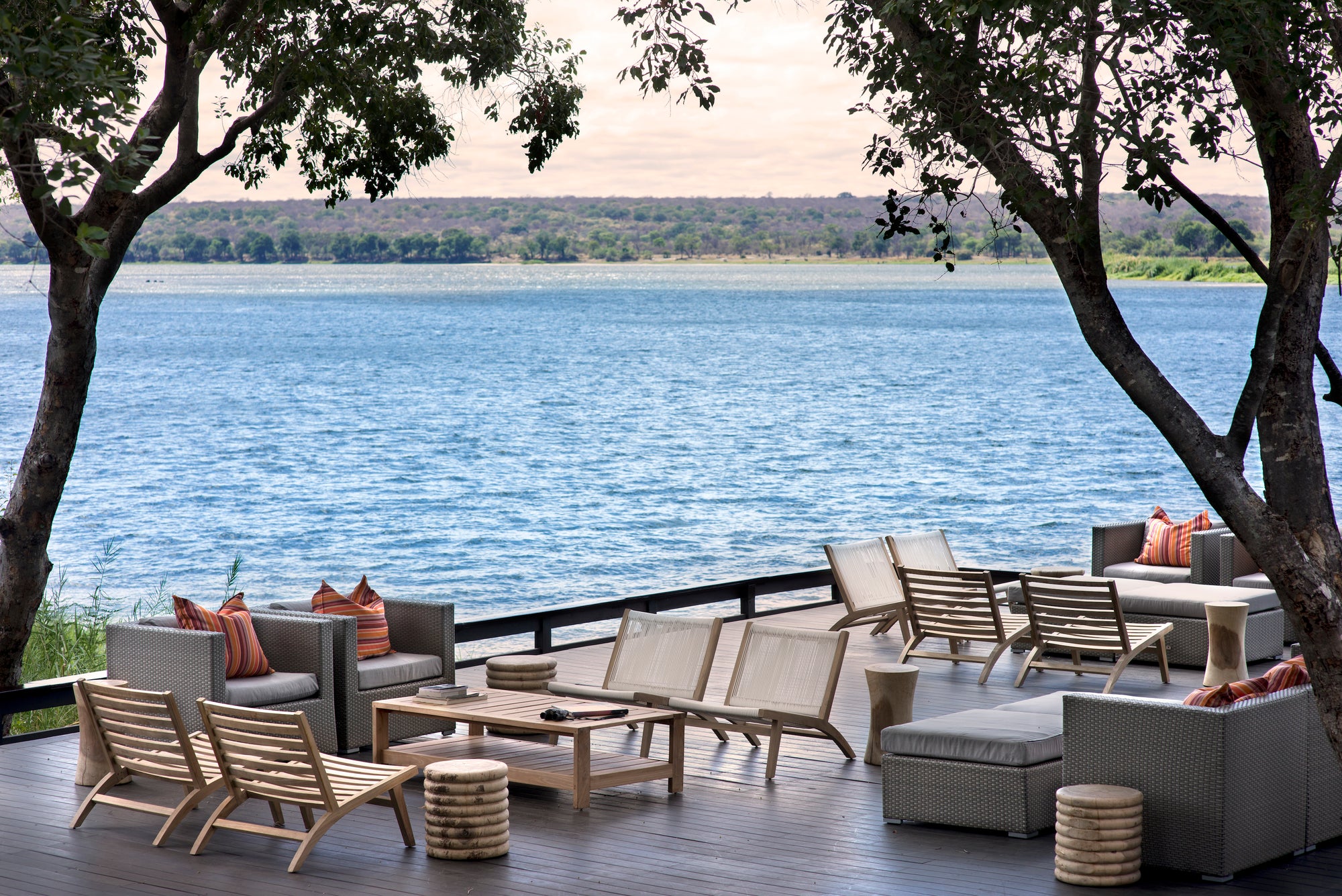 Island Lodge deck