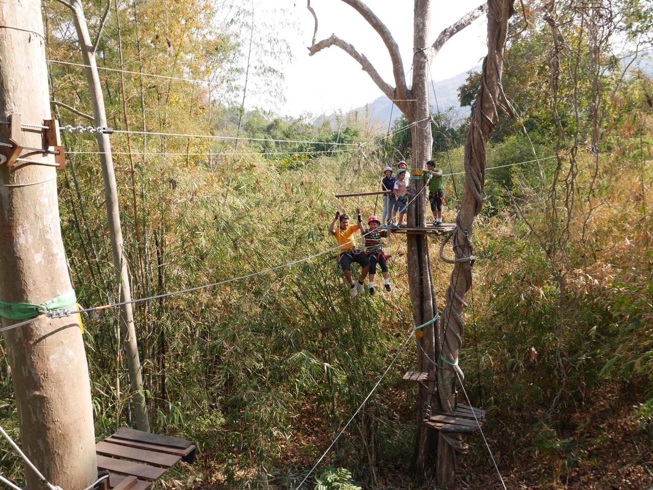 Tree Top Adventure Park Kanchanaburi