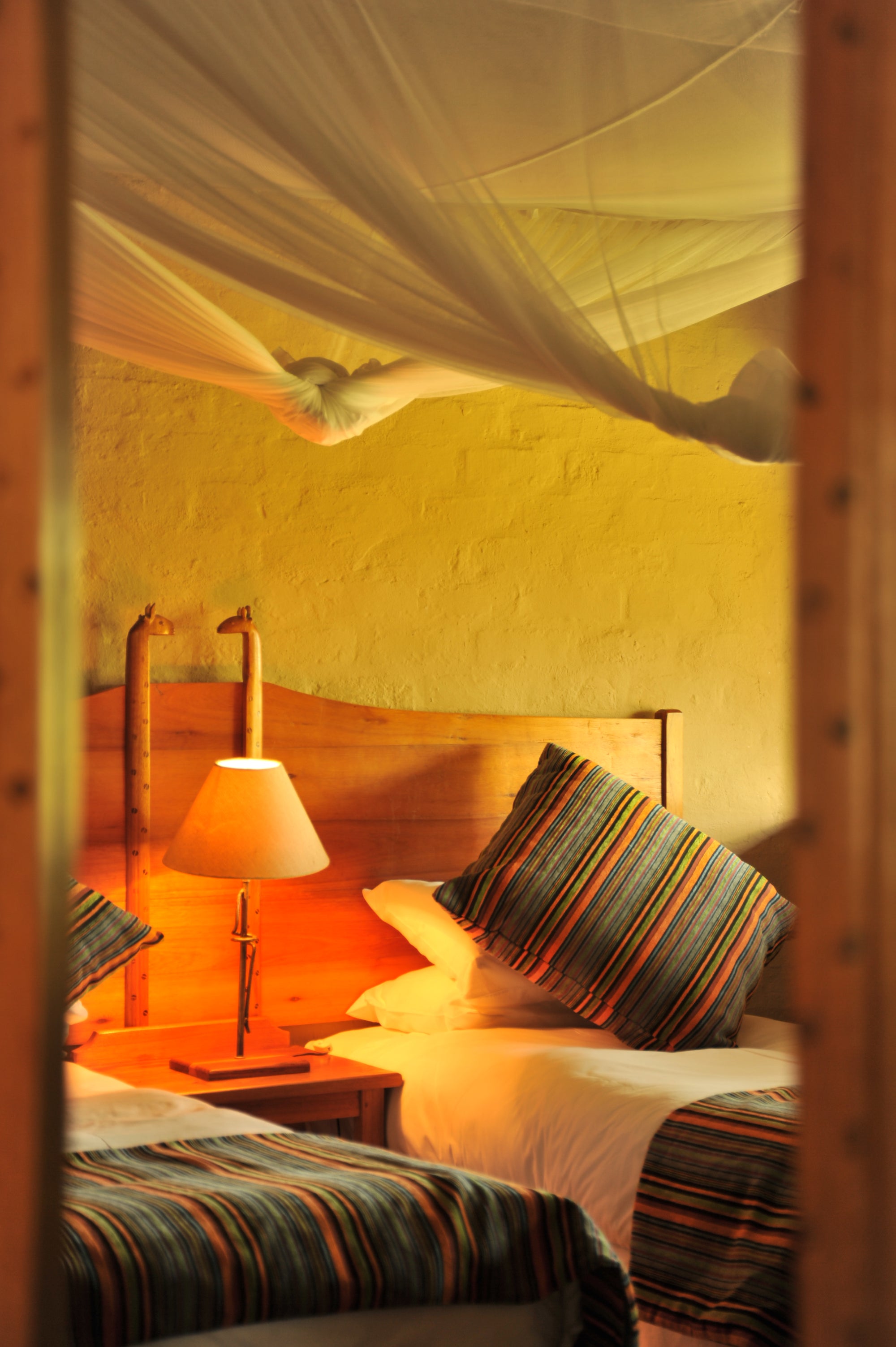 Lokuthula B&B : Twin Bedroom Downstairs