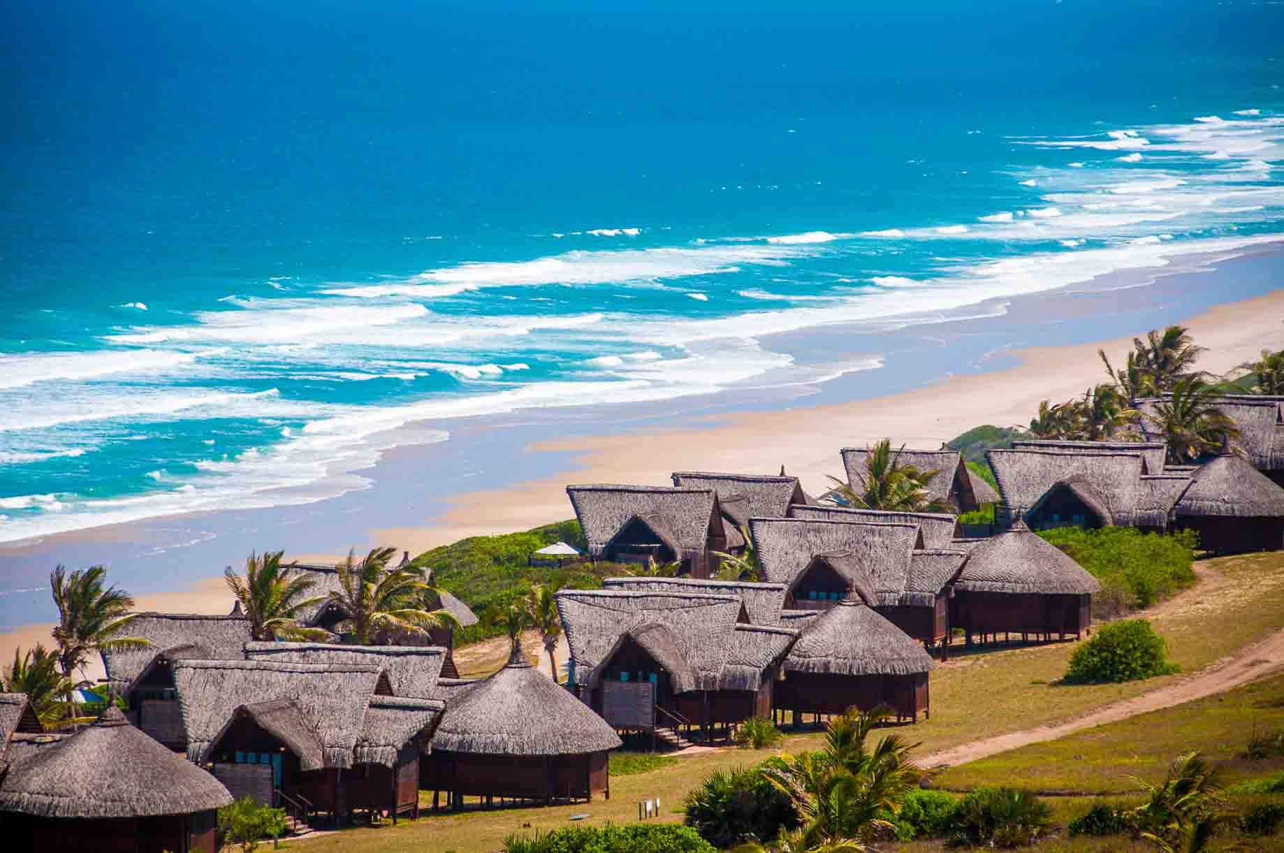 Massinga Beach with a combination of 30 rooms