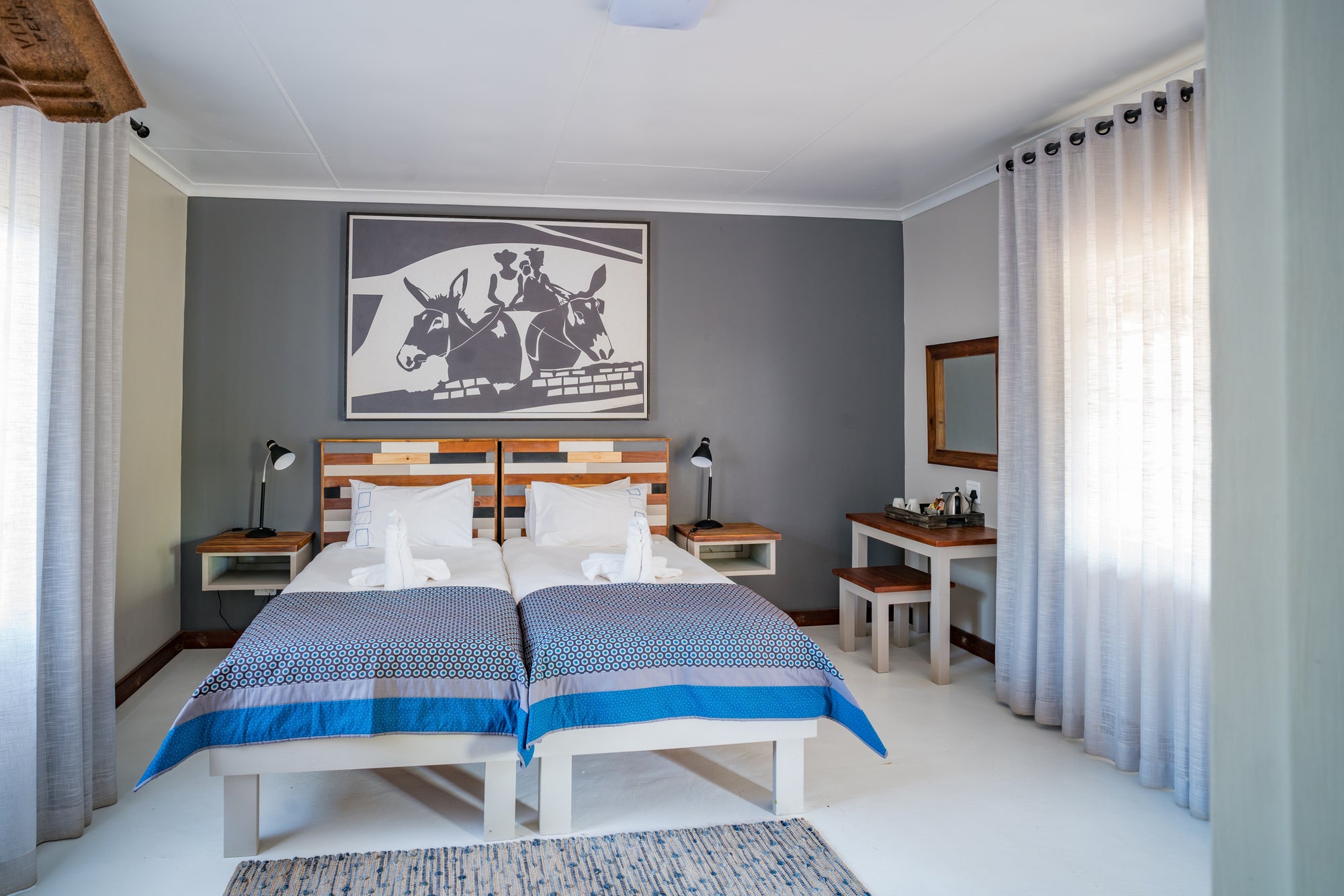Standard Twin Room - For persons with restricted mobility