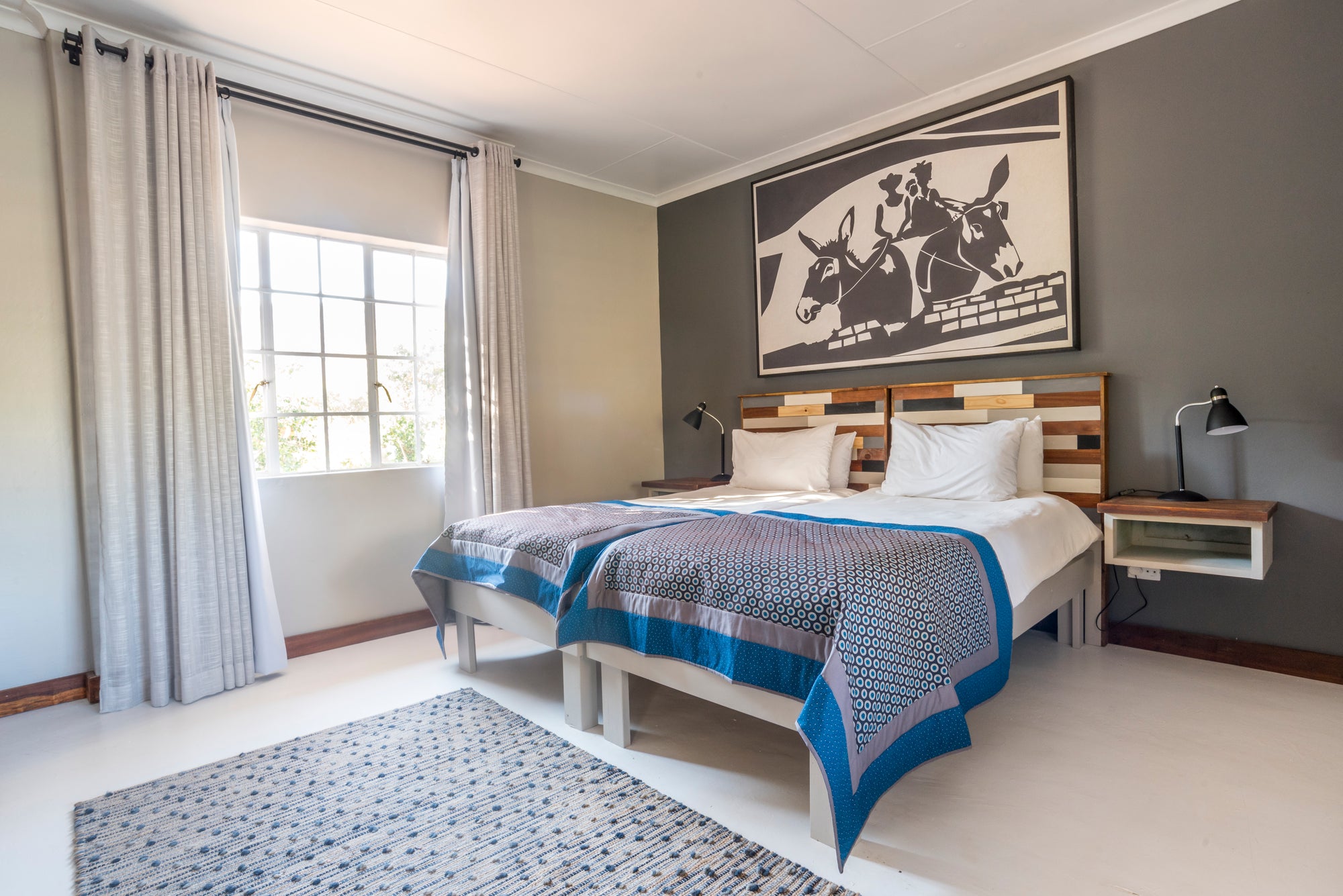 Standard Twin Room - For persons with restricted mobility