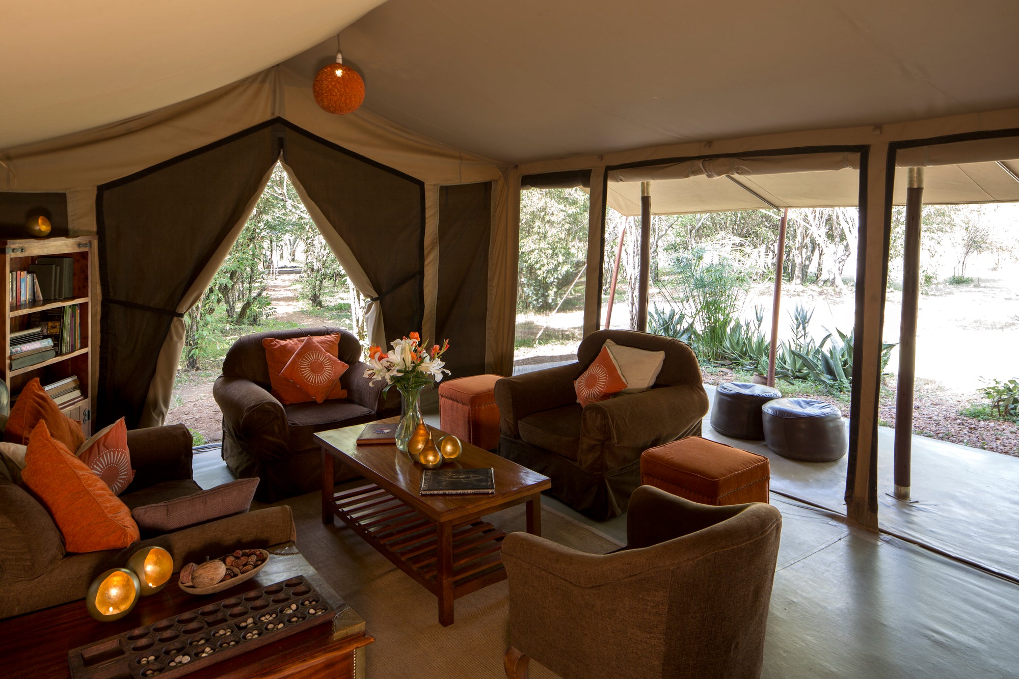 Asilia Africa | Encounter Mara - Lounge area