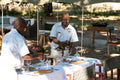 Mana River Camp - Lunch set up