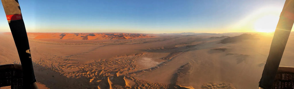 Namib Sky Balloon Safaris at Namib Sky Balloon Safaris, Sossusvlei, Namibia.