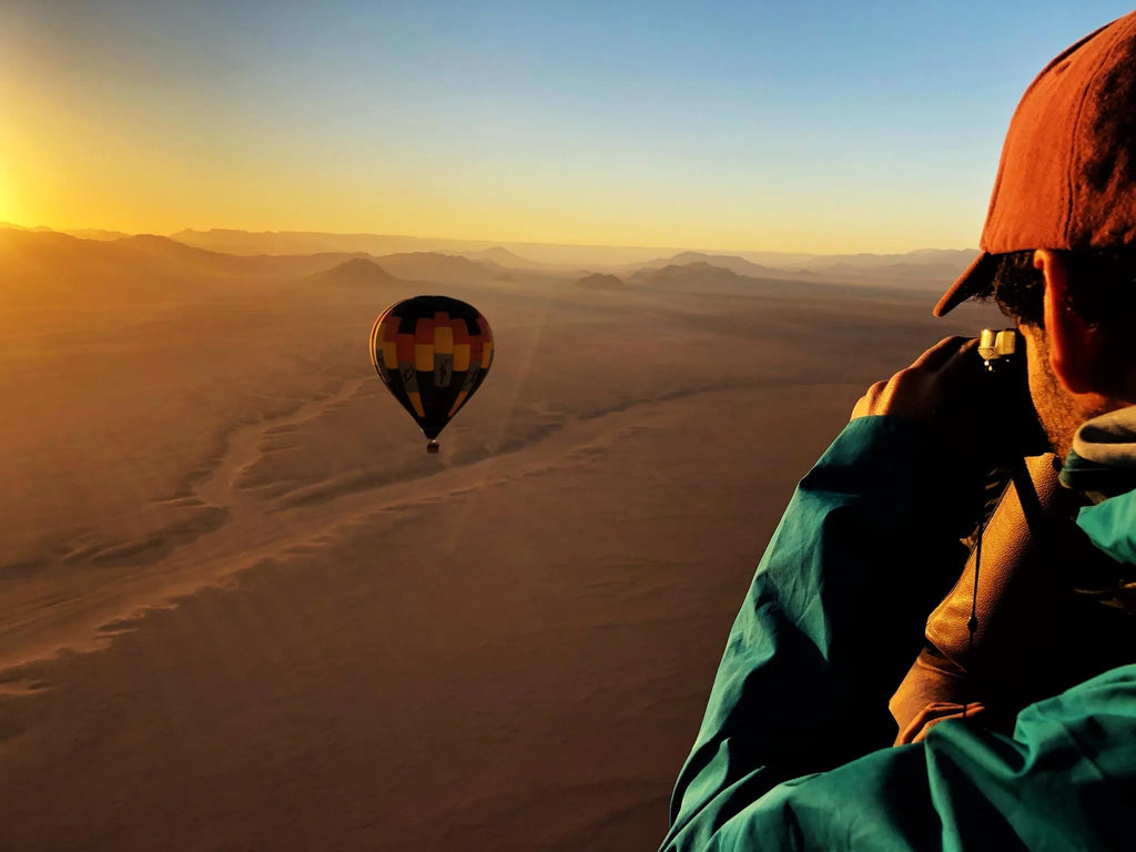Namib Sky Balloon Safaris at Namib Sky Balloon Safaris, Sossusvlei, Namibia.