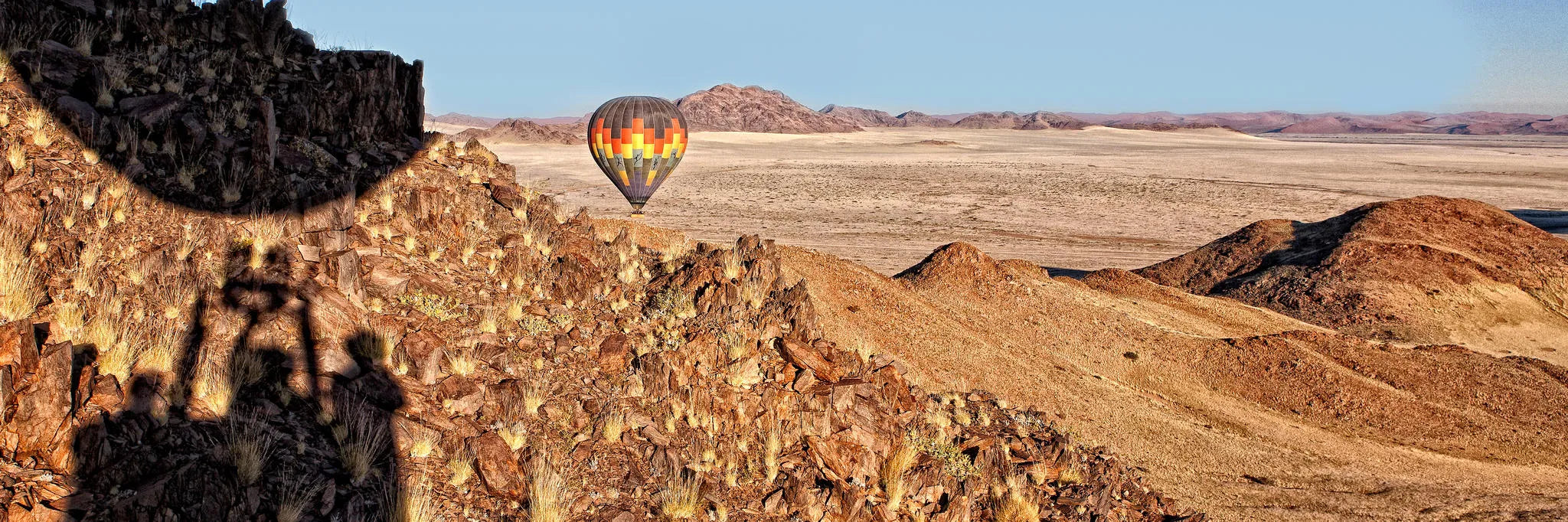Namib Sky Balloon Safaris at Namib Sky Balloon Safaris, Sossusvlei, Namibia.