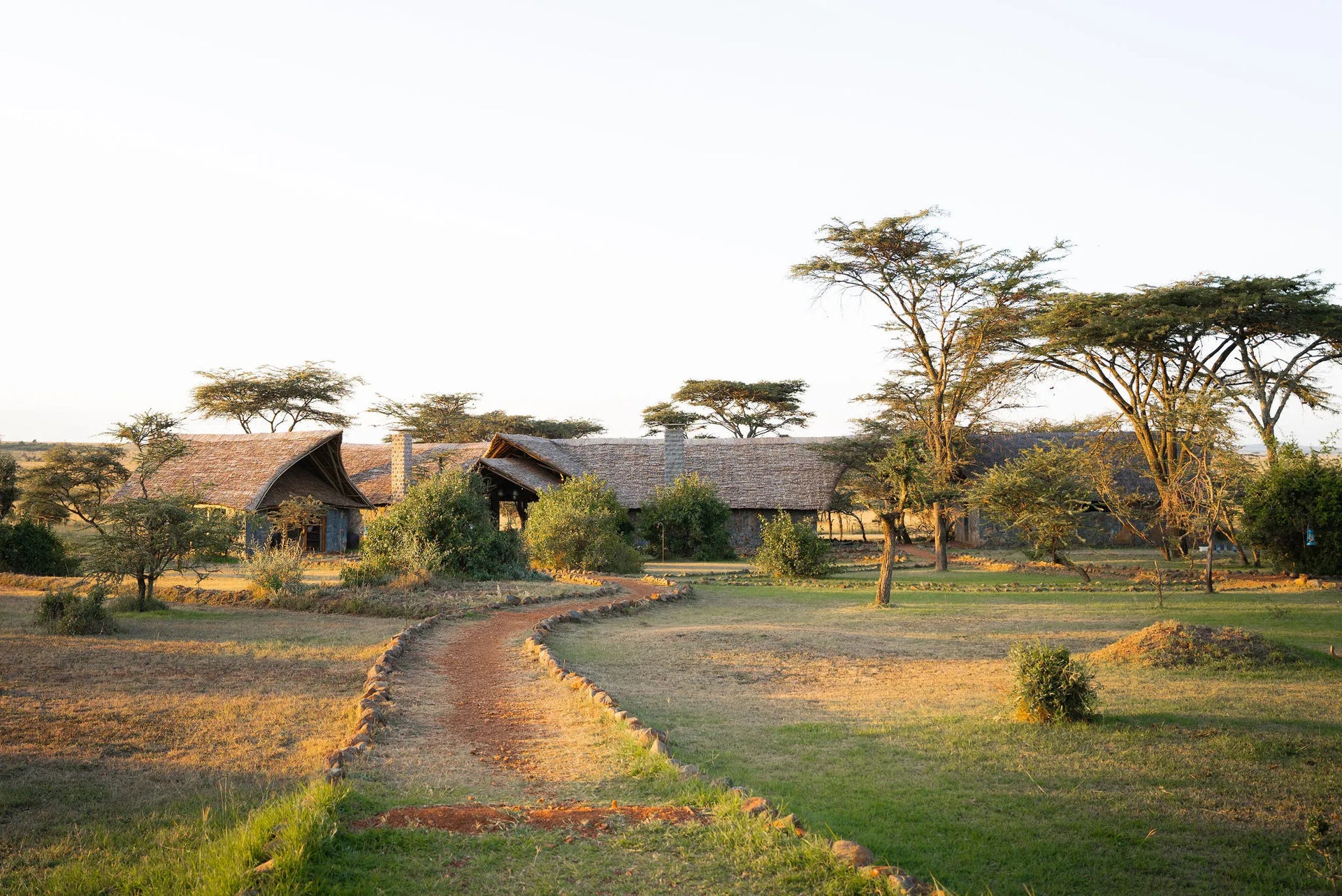 Naboisho Camp - Main Area Exterior at Naboisho, Mara Naboisho Conservancy, Kenya.