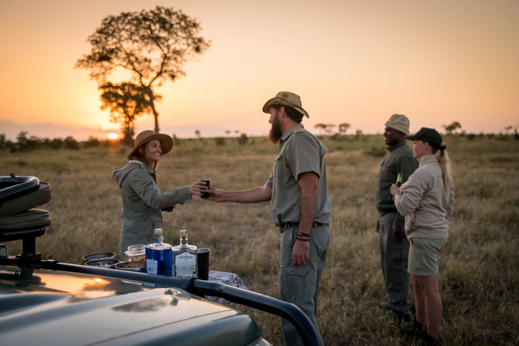 Game drive sundowners