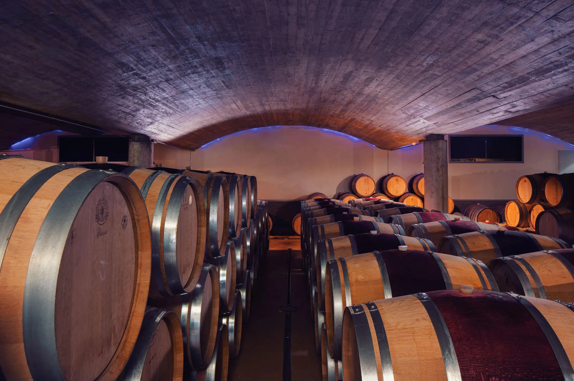 Delaire Graff Estate Wine Cellar at Delaire Graff Lodges & Spa, Stellenbosch, South Africa.
