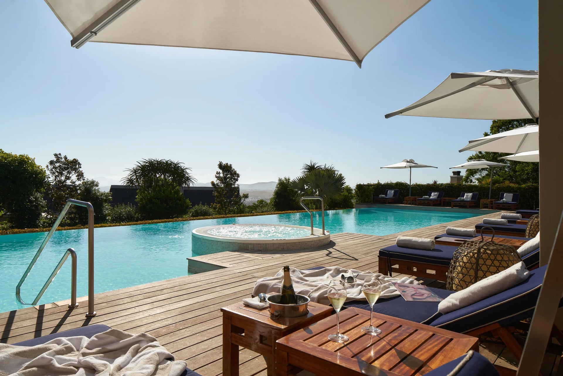 Delaire Graff Spa Pool Deck