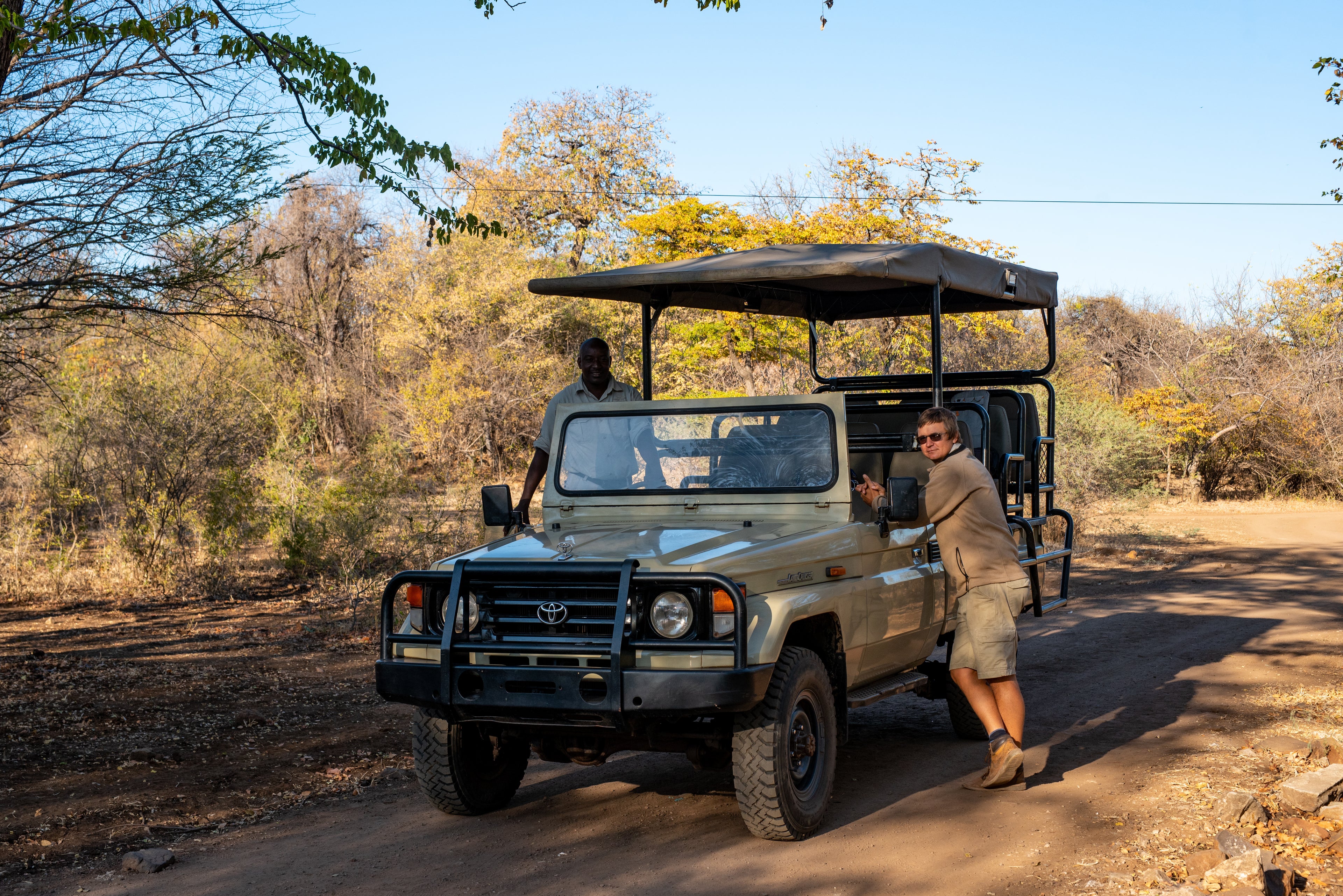 Transport to the Baobab tree