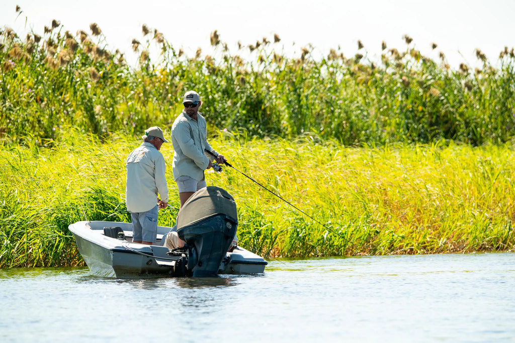 Fishing at Ichingo Chobe River Lodge by Mantis, Impalila Island, Namibia.