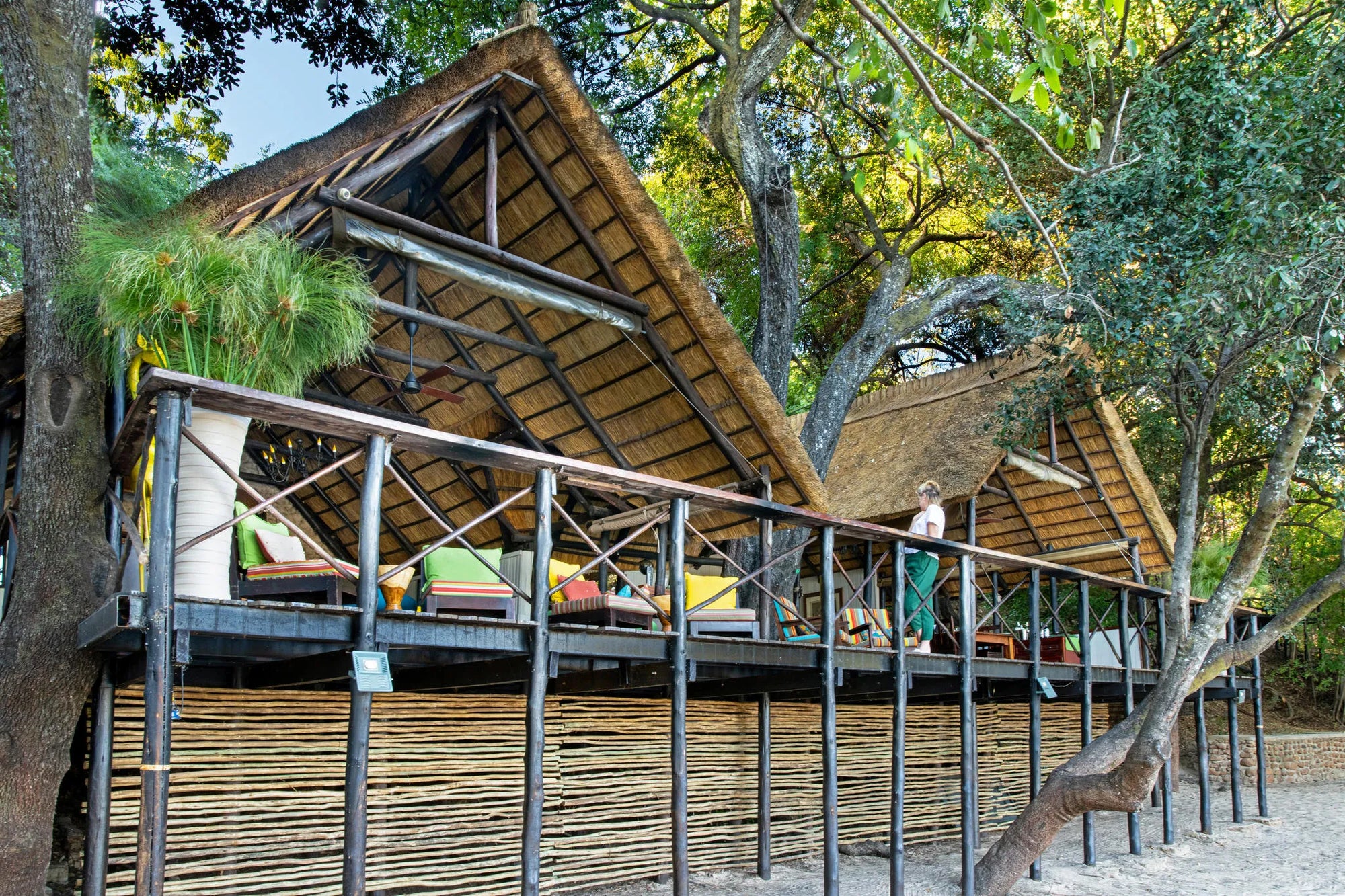 Ichingo Chobe River Lodge at Ichingo Chobe River Lodge by Mantis, Impalila Island, Namibia.