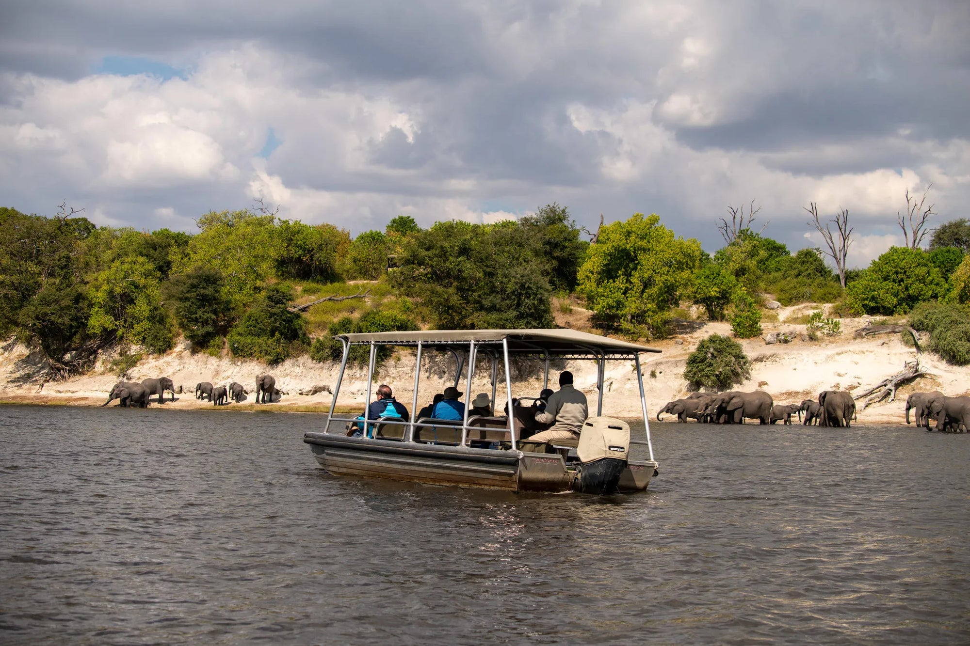 River Safari at Ichingo Chobe River Lodge by Mantis, Impalila Island, Namibia.